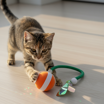 FurrPop Interactive Motion Cat Toy Ball