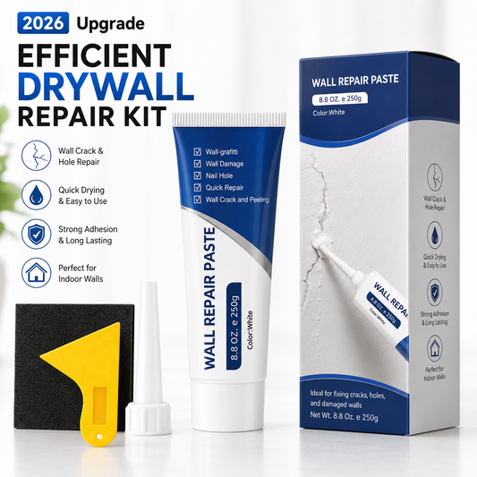 2026 Upgrade Efficient Drywall Repair Kit