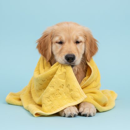 FurrPop Premium Pet Cleansing Bath Towel