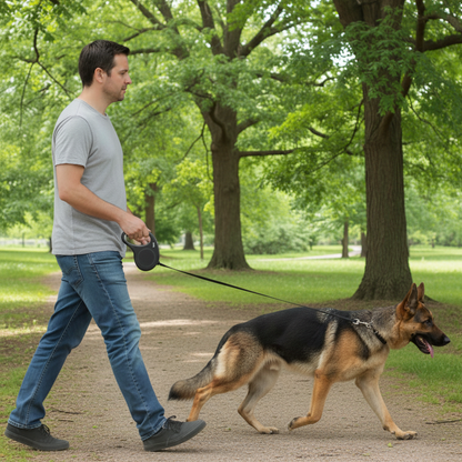 Heavy-Duty Retractable Dog Leash
