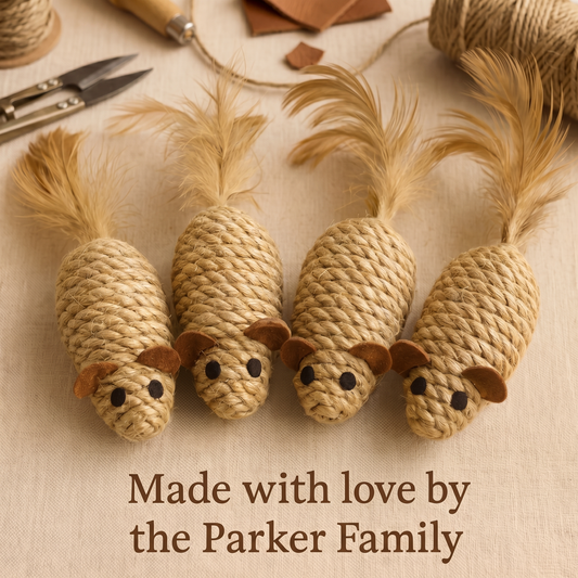 Parker Natural Mouse Toys
