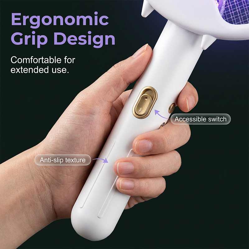 ✨3-in-1 Foldable Electric Mosquito Racket