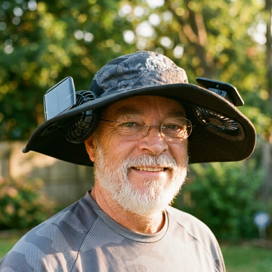 The Solar Fan Hat